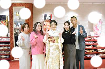 【TAKAZEN大阪梅田本店】♡11月初めの前撮り撮影会　姫ちゃん♡