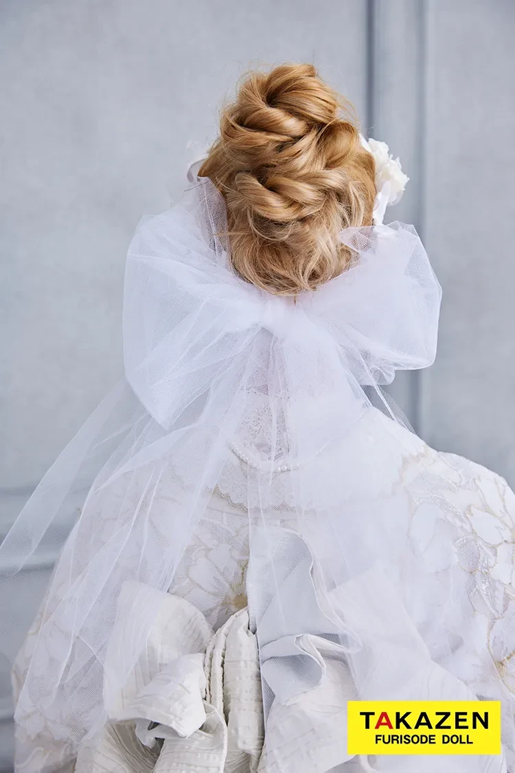 TAKAZENのレンタル振袖 激安!くすみカラーガーリー 白 総レース振袖 かわいい ホワイトコーデ 量産型 おしゃれ【通販】23015