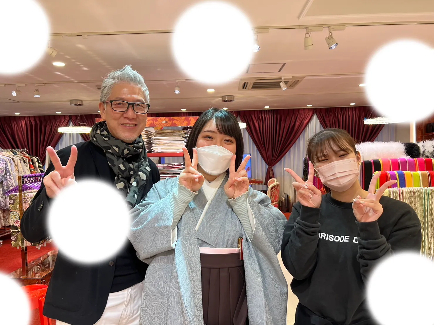 卒業式　袴　かわいい