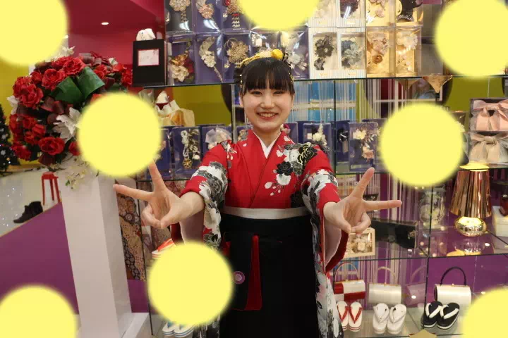 TAKAZEN神戸店　前撮り撮影会　卒業式　袴　　イマドキ　モード　コディネート