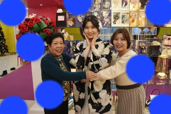 TAKAZEN神戸店　前撮り撮影会　卒業式　袴　くすみ　イマドキ　カワイイ　コディネート