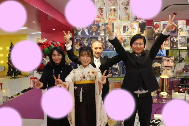 TAKAZEN神戸店　前撮り撮影会　卒業式　袴　イマドキ　カワイイ　コディネート