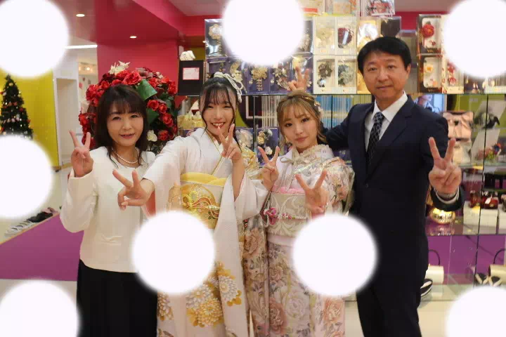 TAKAZEN神戸店　前撮り撮影会　振袖　　　イマドキ　カワイイ　コディネート