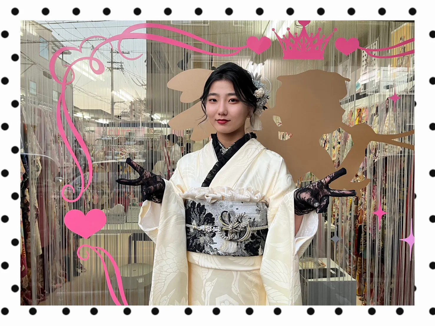 振袖　レンタル　奈良　ヴィンテージ　おしゃれ