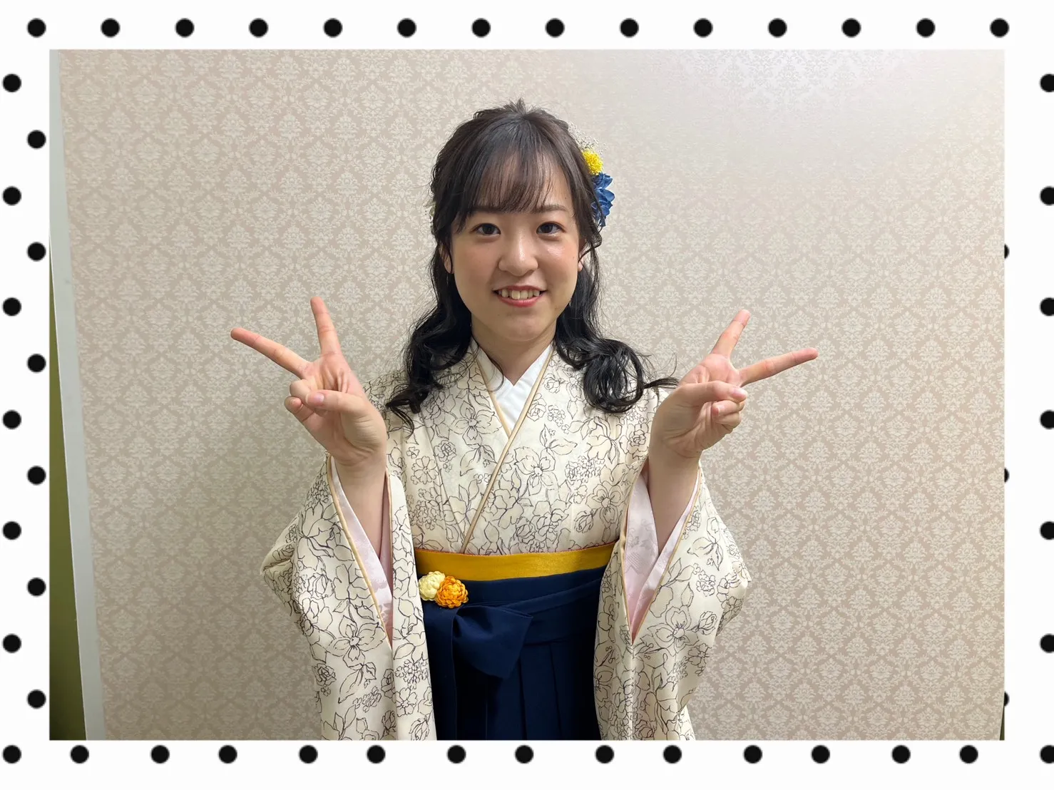 袴　レンタル　奈良　くすみカラー　かわいい