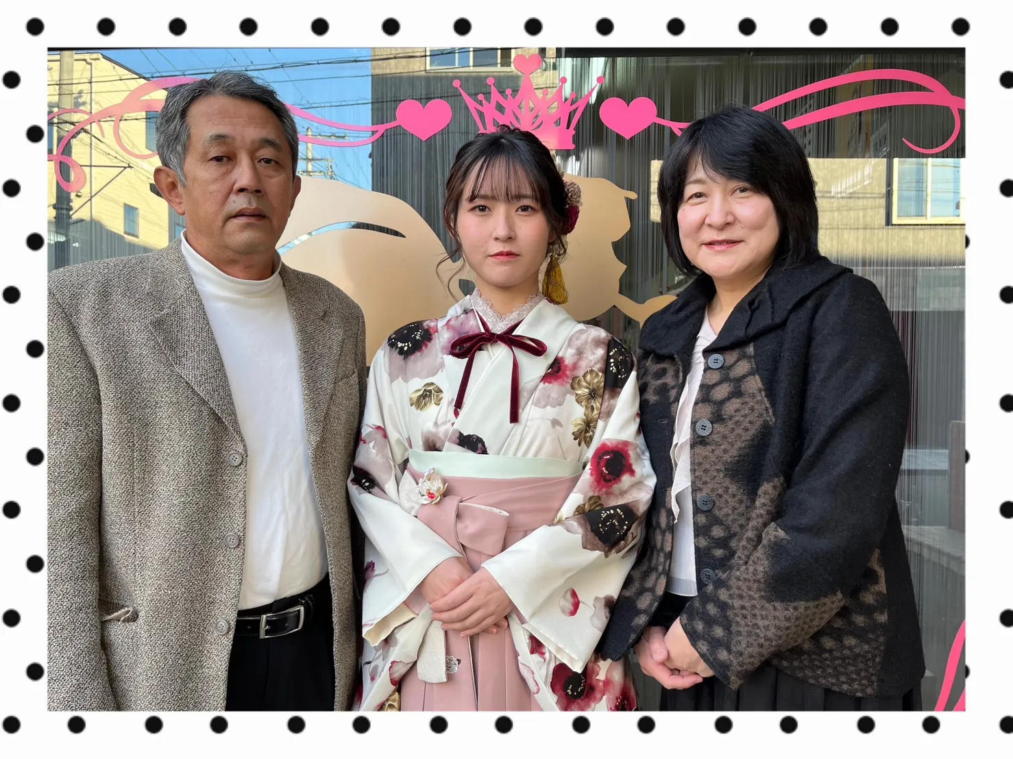 袴　レンタル　奈良　くすみカラー　かわいい　ピンク