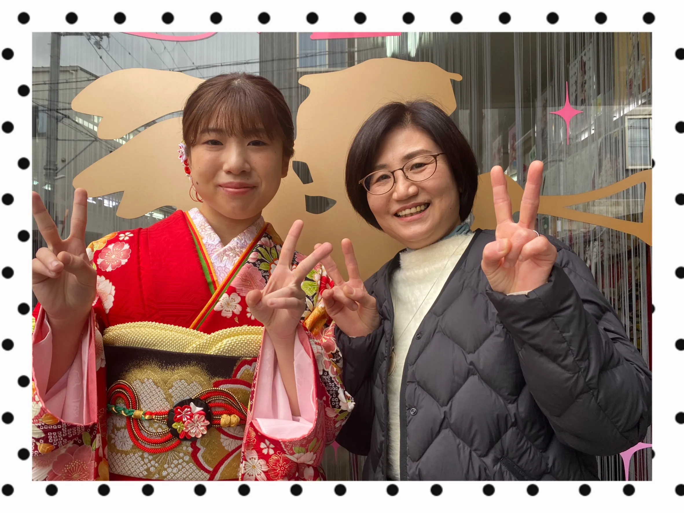 振袖　レンタル　奈良　前撮り撮影会　古典　かわいい　赤