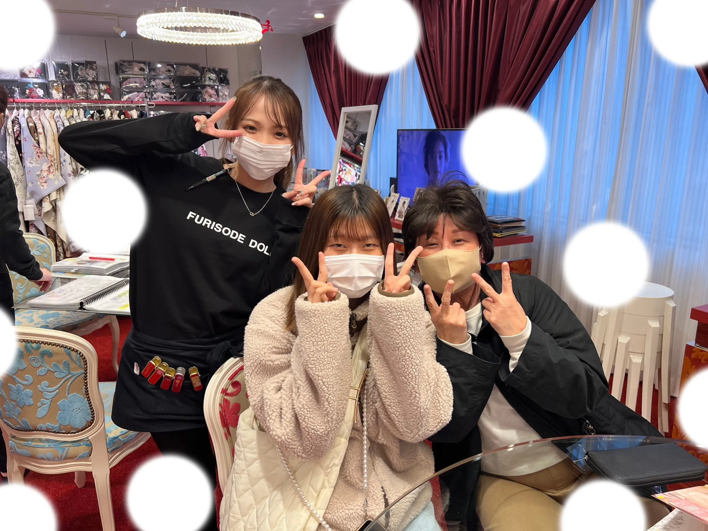 ヴｨンテージ　くすみ　振袖レンタル