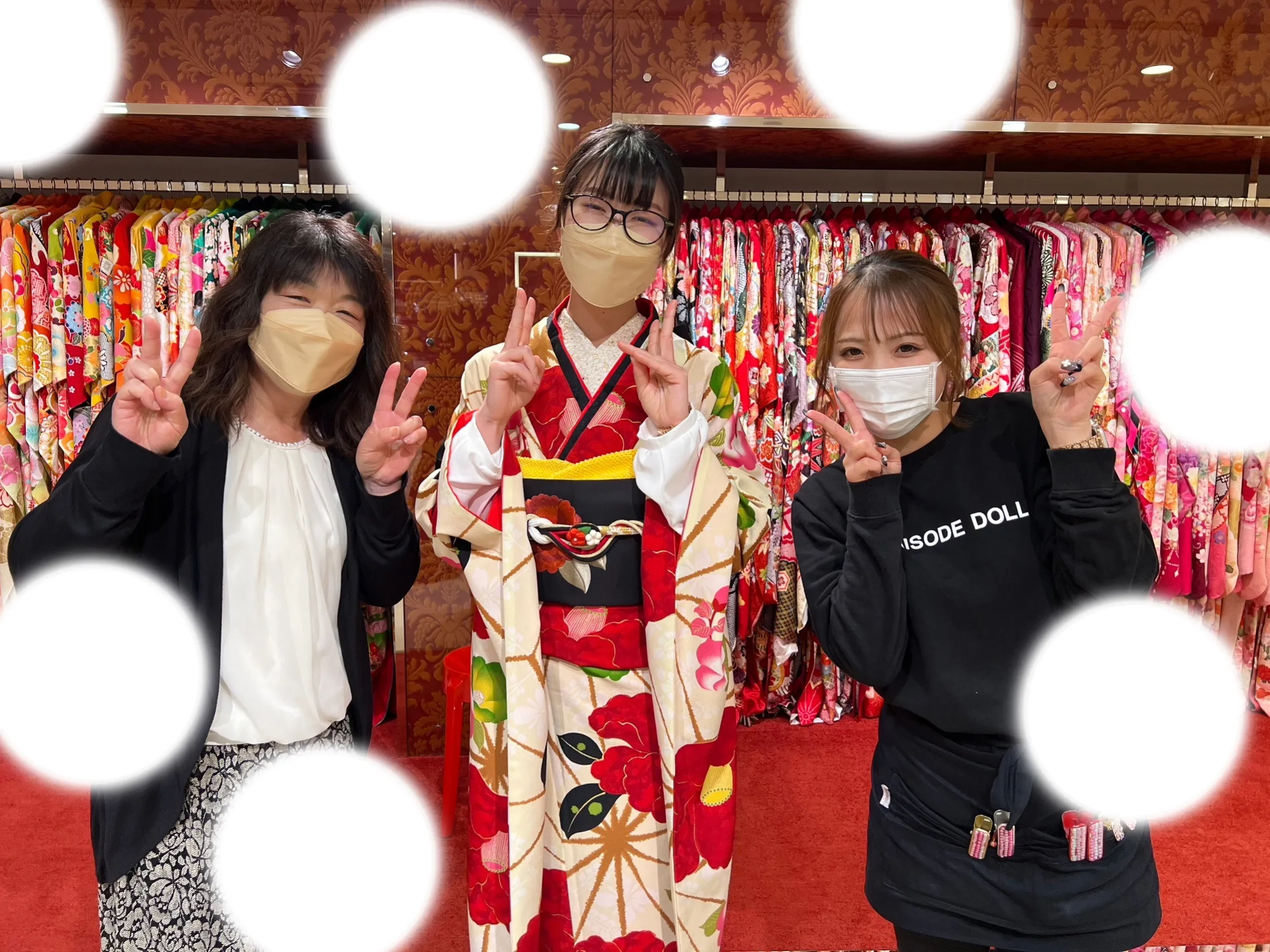 振袖レンタル　レトロ　かわいい