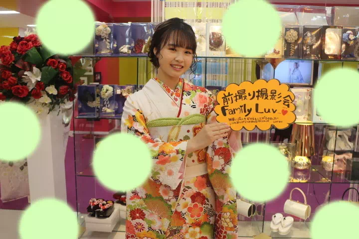 TAKAZEN神戸店　古典　白　可愛　振袖　前撮り　前撮り撮影会　イマドキ　カワイイ　コディネート　振袖　レンタル　袴　