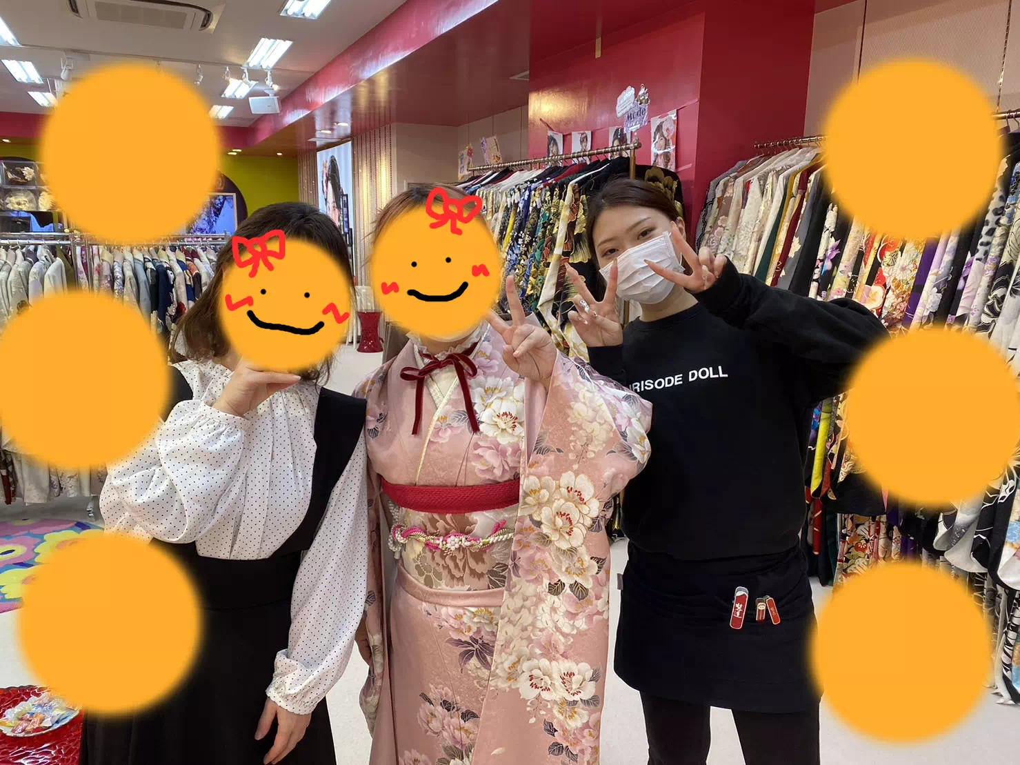 TAKAZEN神戸店　前撮り撮影会　イマドキ　カワイイ　コディネート
