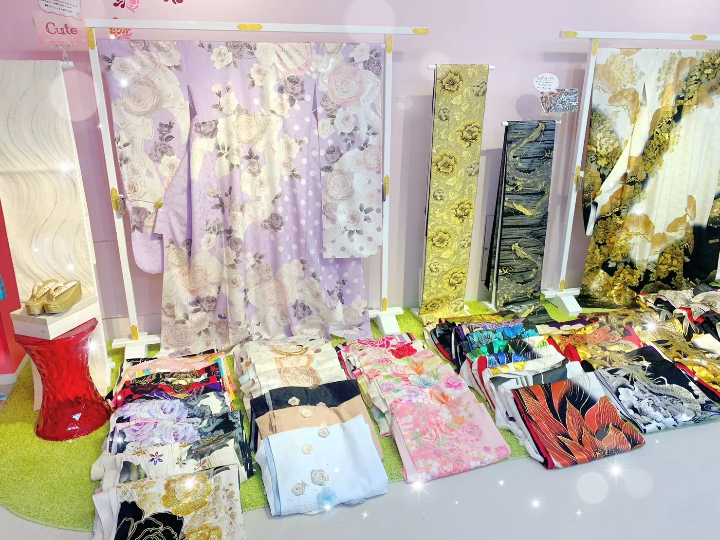 振袖レンタル　成人式　神戸　三宮　オシャレ　イマドキ　キラキラ　かわいい　前撮り撮影会　写真プラン