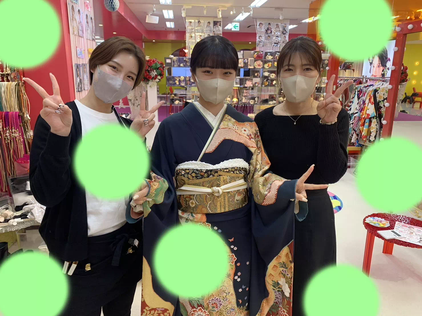 TAKAZEN神戸三宮店 振袖 持ち込み ママ振り イマドキ