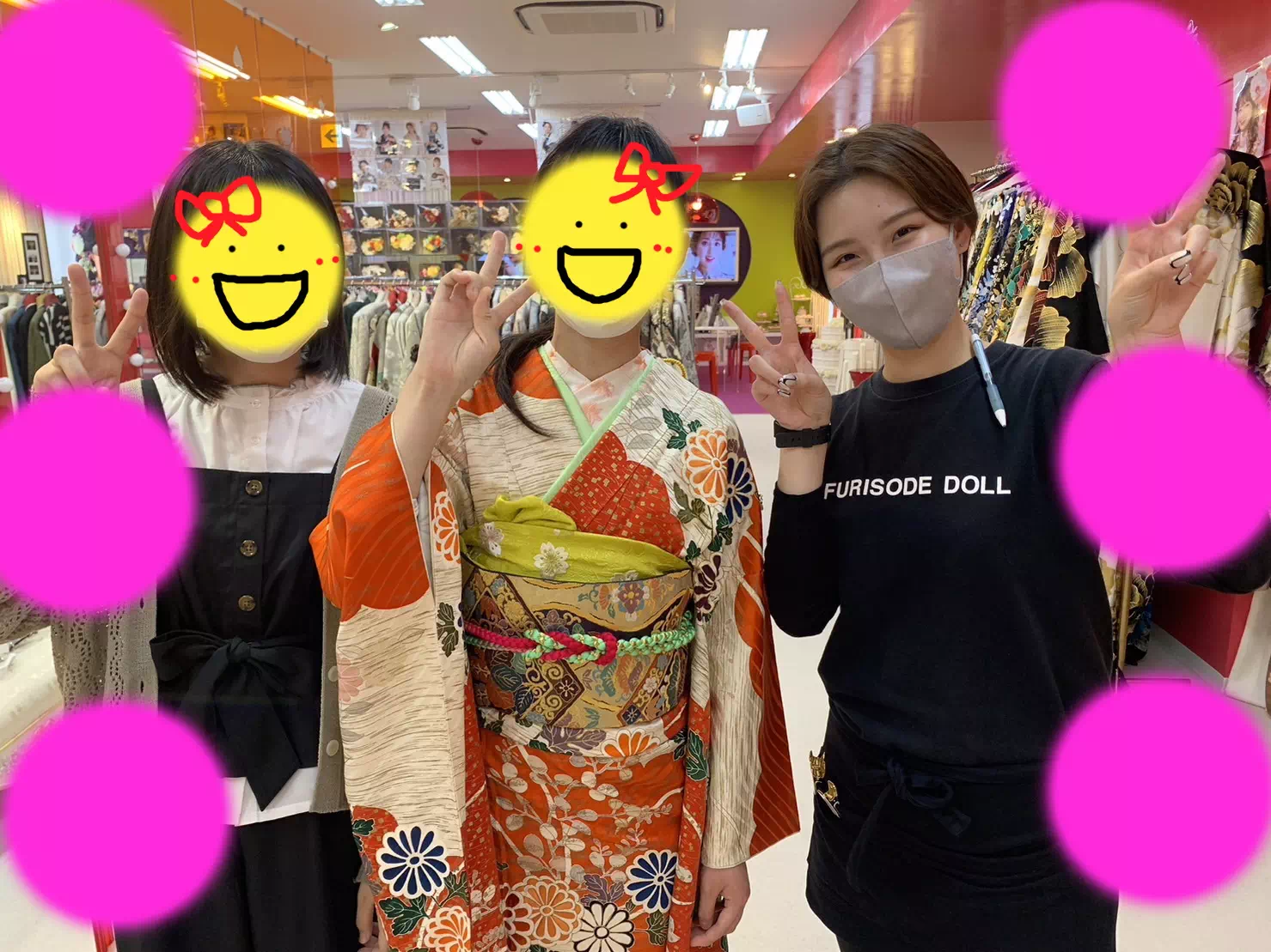 TAKAZEN神戸店　前撮り撮影会　イマドキ　カワイイ　コディネート