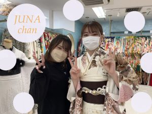 吉木千沙都　ちぃぽぽ　振袖レンタル　くすみ　振袖レンタル