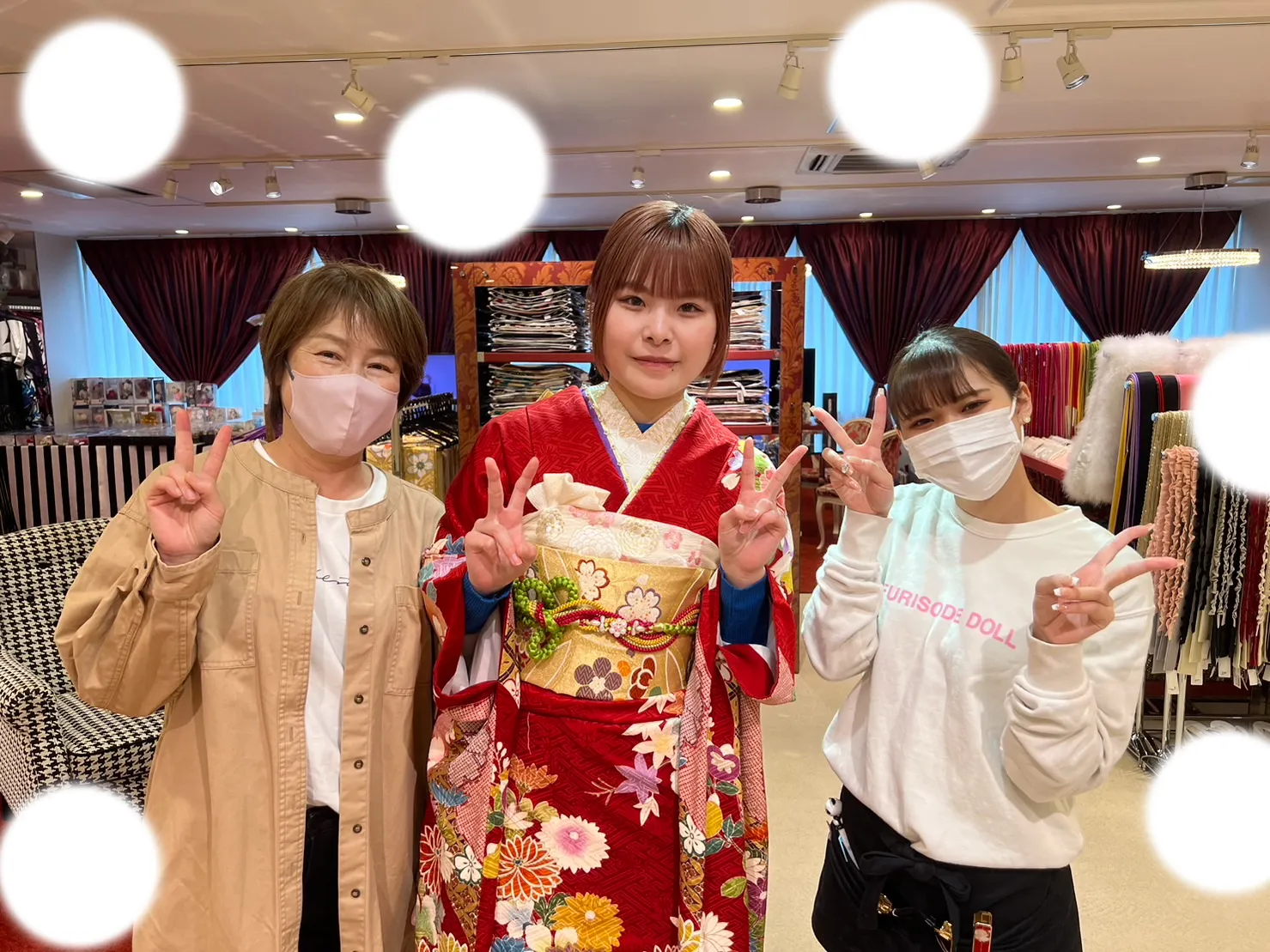 振袖　前撮り　梅田　