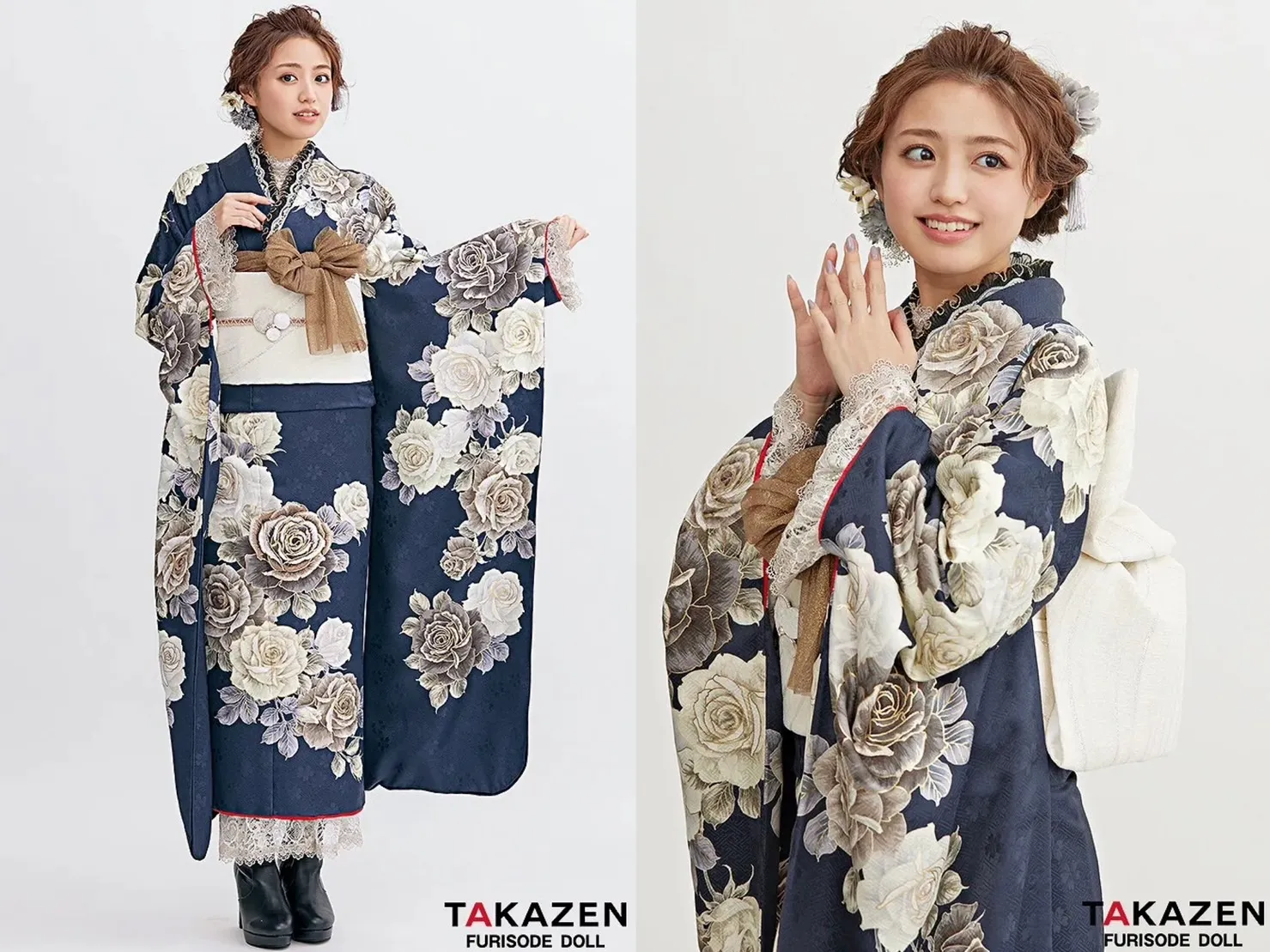 振袖　レンタル　奈良　レース　可愛い