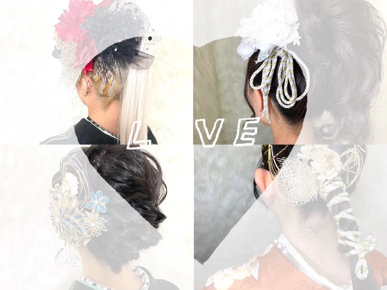 振袖　レンタル　奈良　前撮り撮影会　ヘアアレンジ
