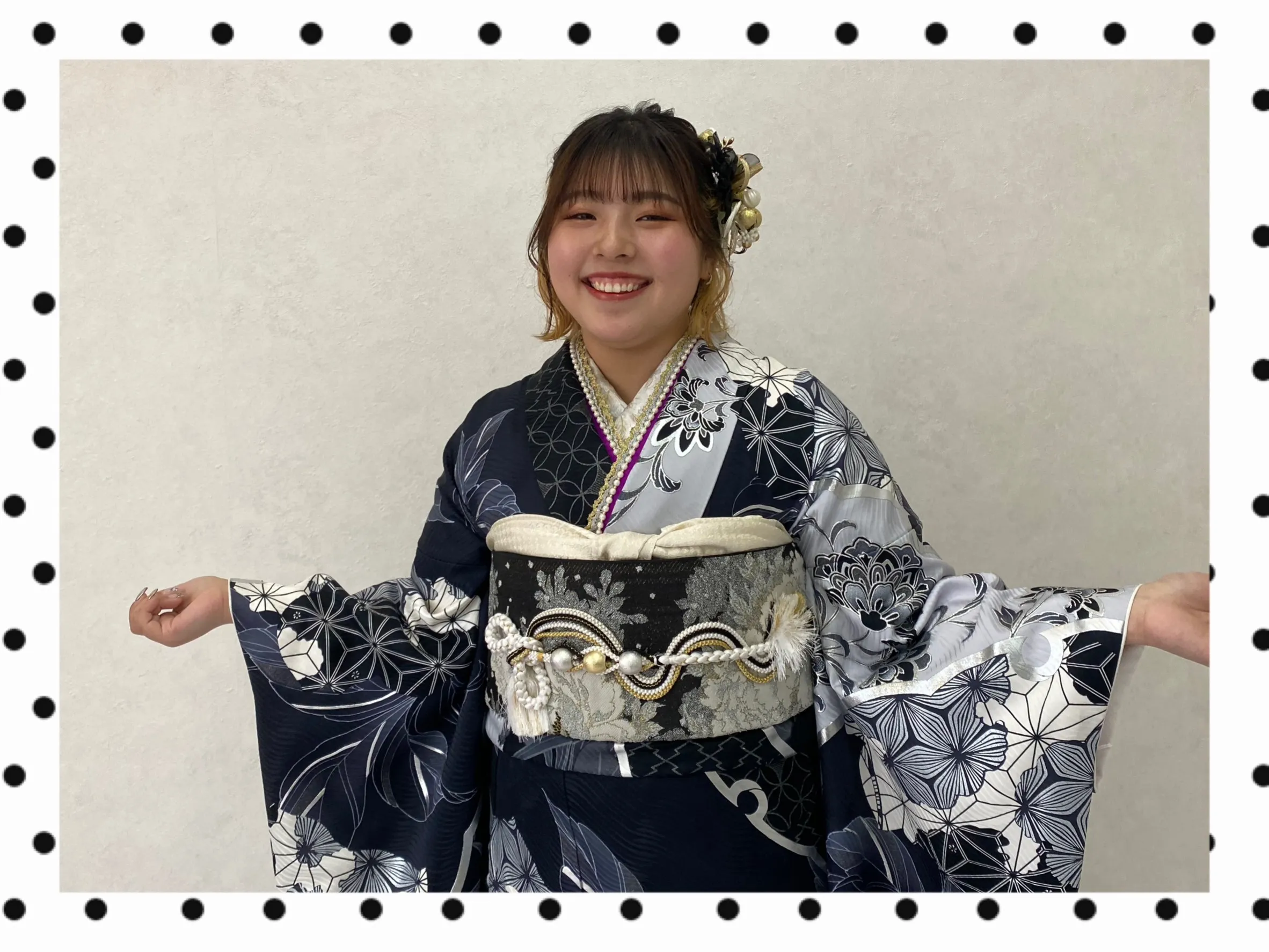 振袖レンタル　奈良　橿原　かわいい　おしゃれ　個性派　かわいい　かっこいい　くすみ　イマドキ　