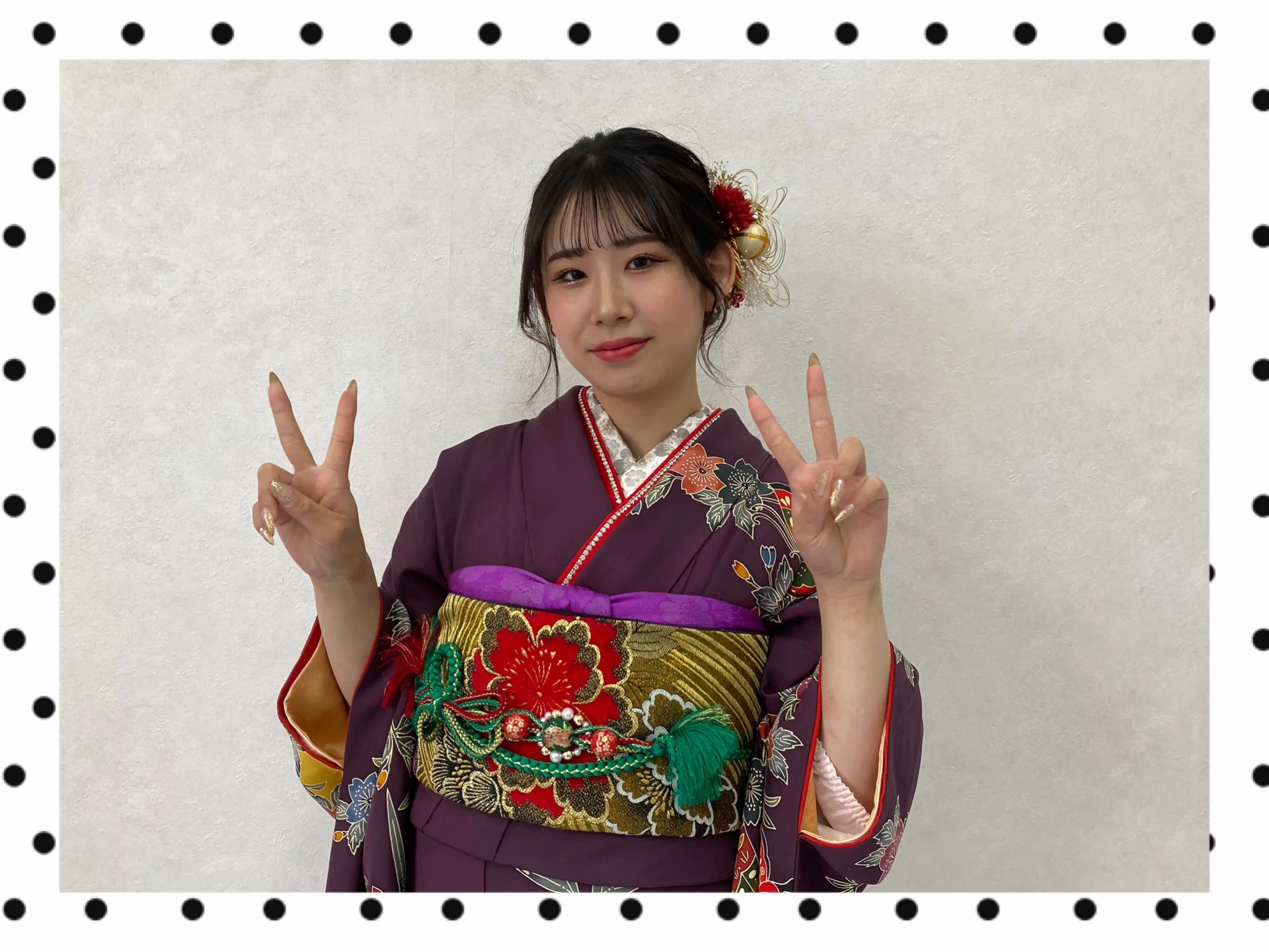 振袖レンタル　奈良　橿原　かわいい　おしゃれ　個性派　かわいい　かっこいい　くすみ　イマドキ　