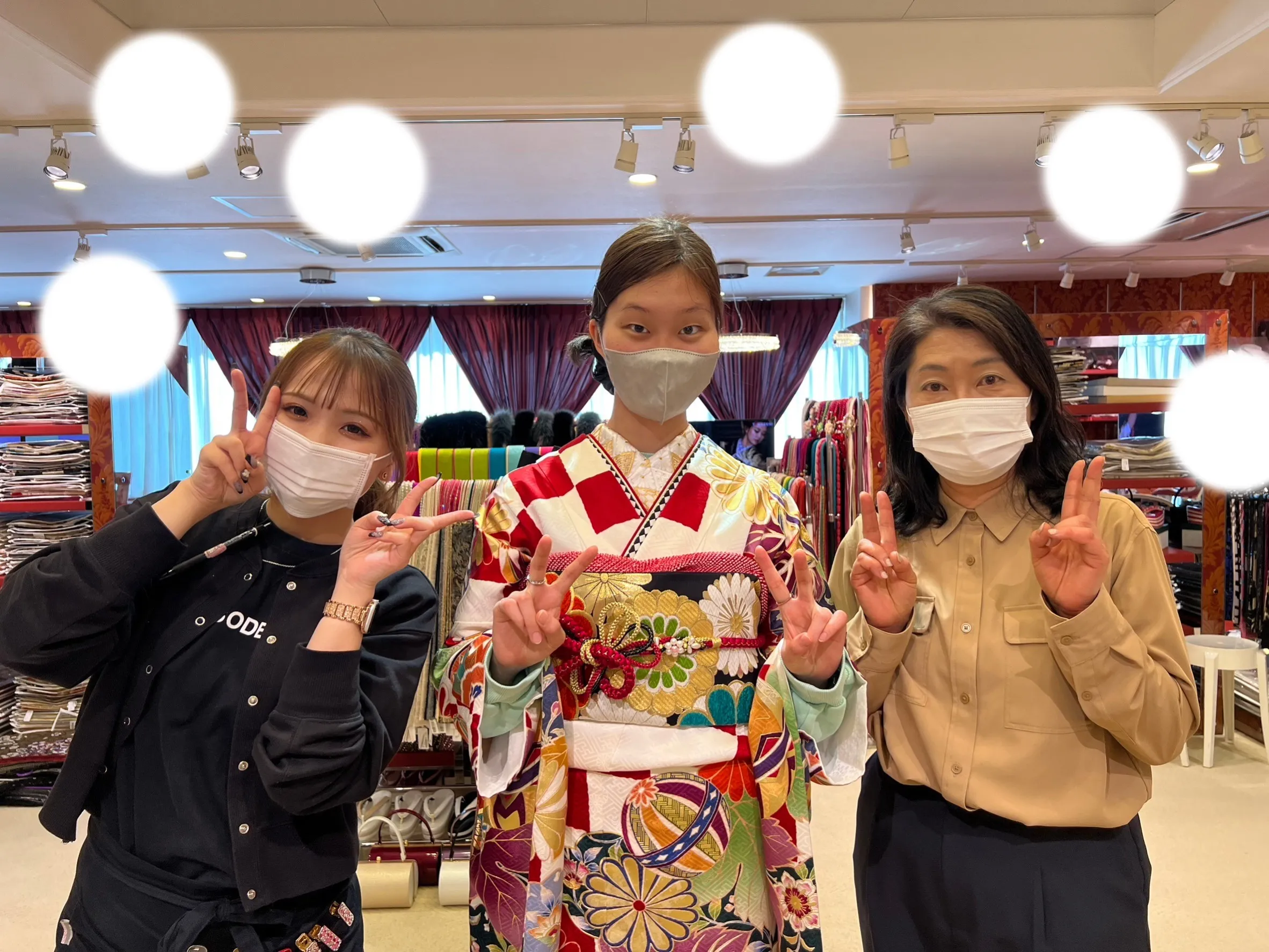 成人式　前撮り　梅田