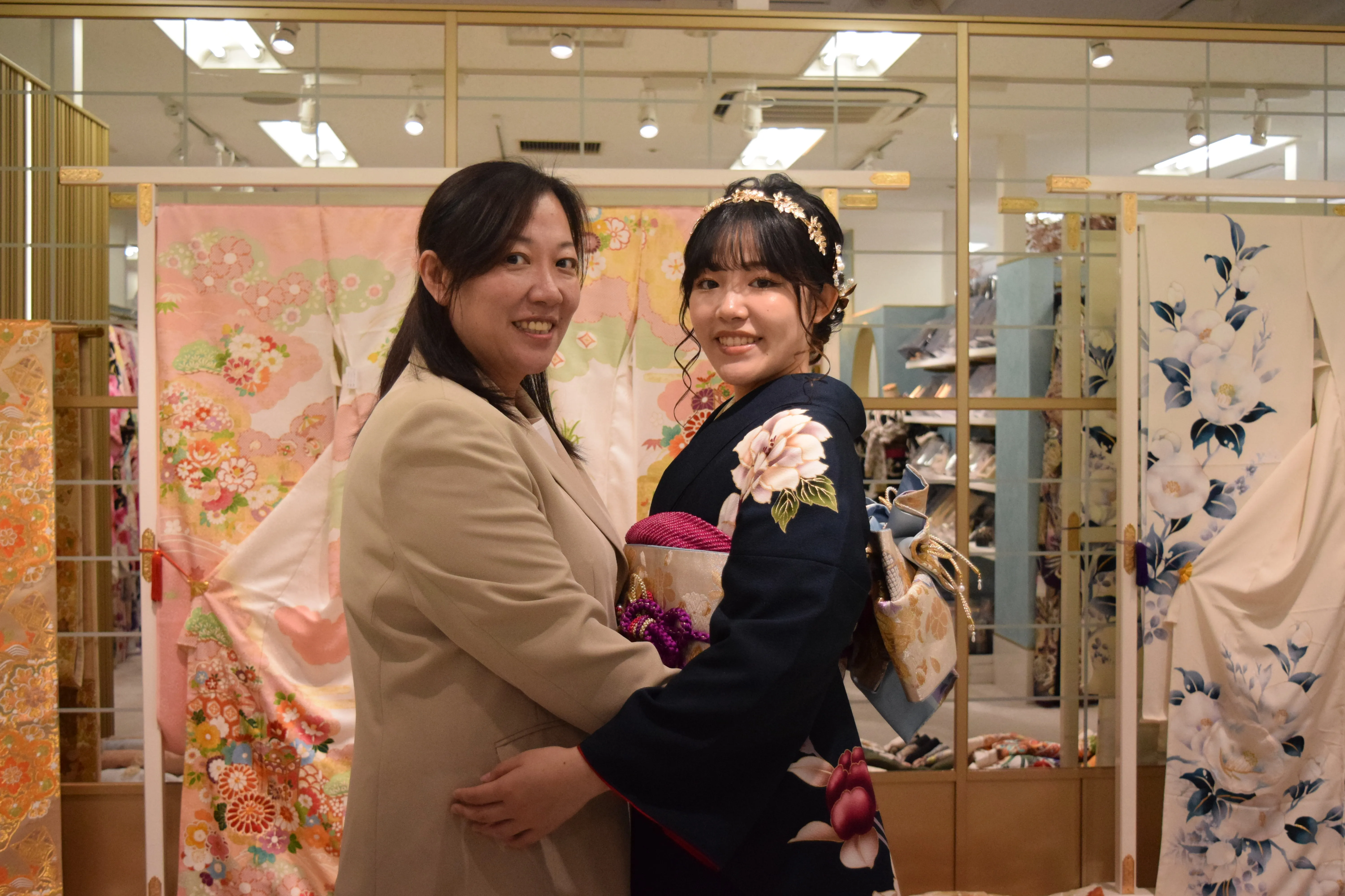 前撮り　振袖　撮影会　レトロ