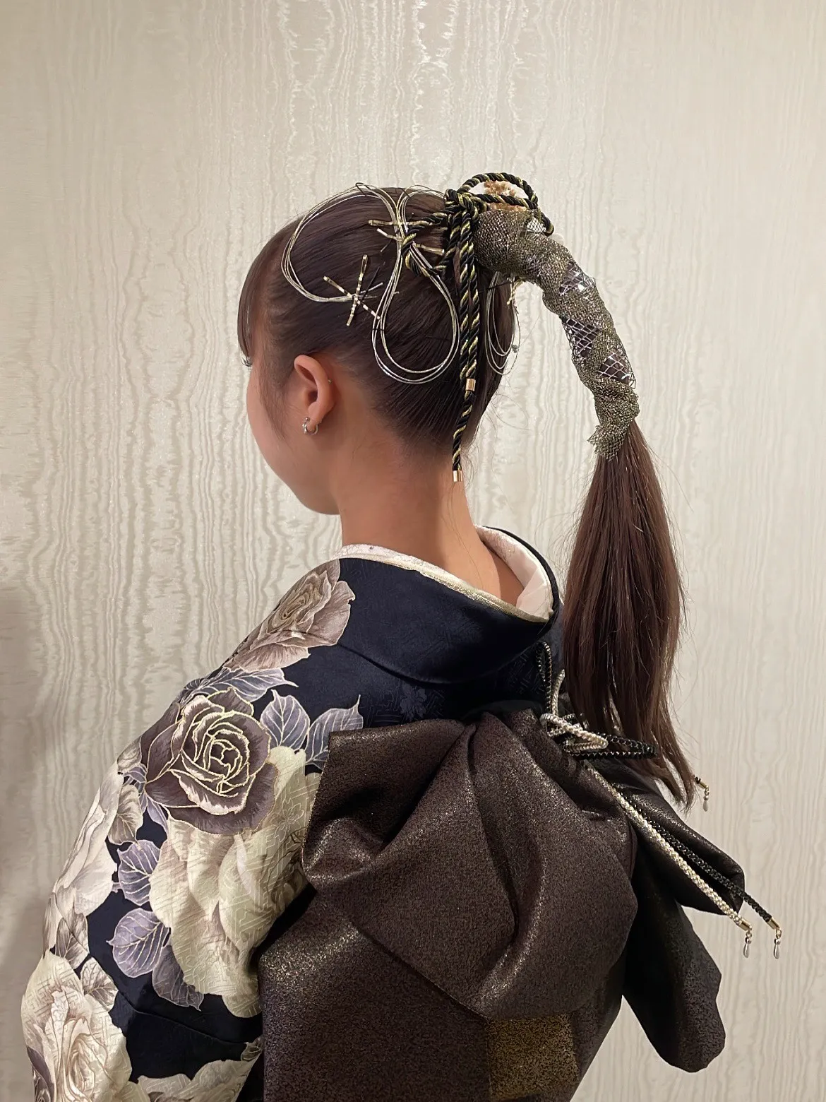 成人式　ヘアアレンジ　梅田