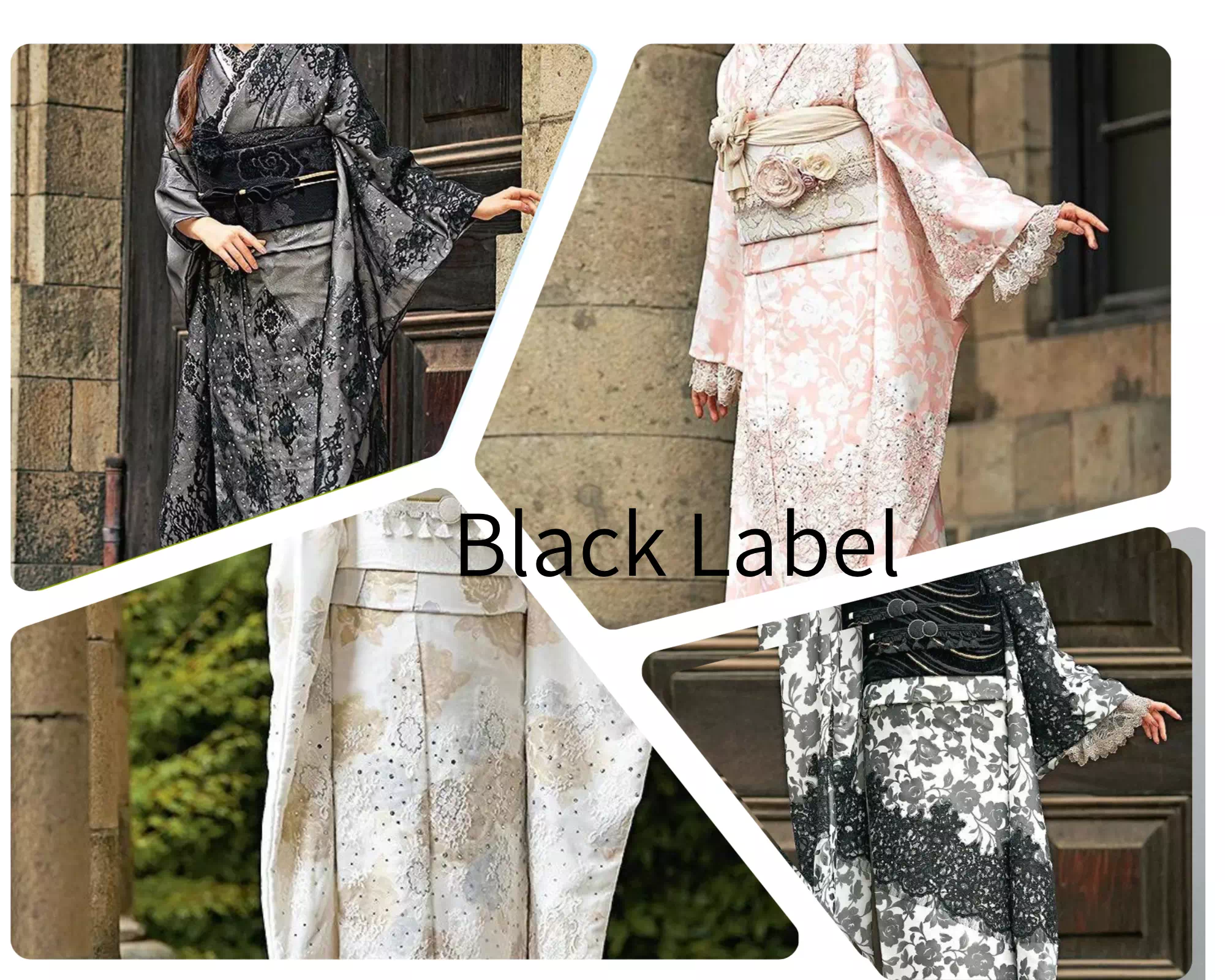 【TAKAZEN神戸三宮店】♡18日　タカゼンオリジナルの最高クラスblacklabelのお振袖ご紹介です！レーススタイルなどにも合うイマドキなお振袖です♡
