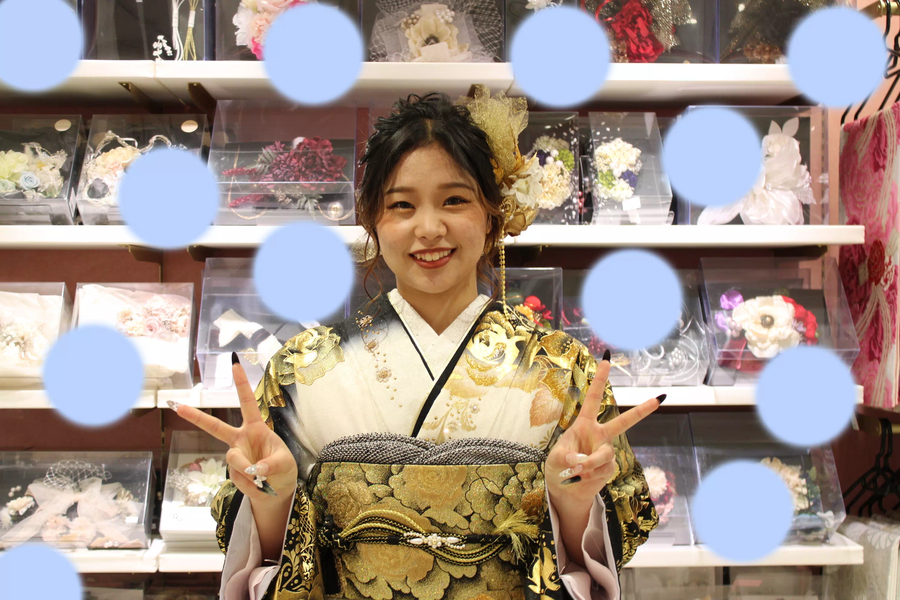 TAKAZEN姫路店　姫路市　成人式　卒業式　袴　振袖　イマドキ振袖　加古川　高砂　前撮り撮影会　前撮り　モード　キラキラ