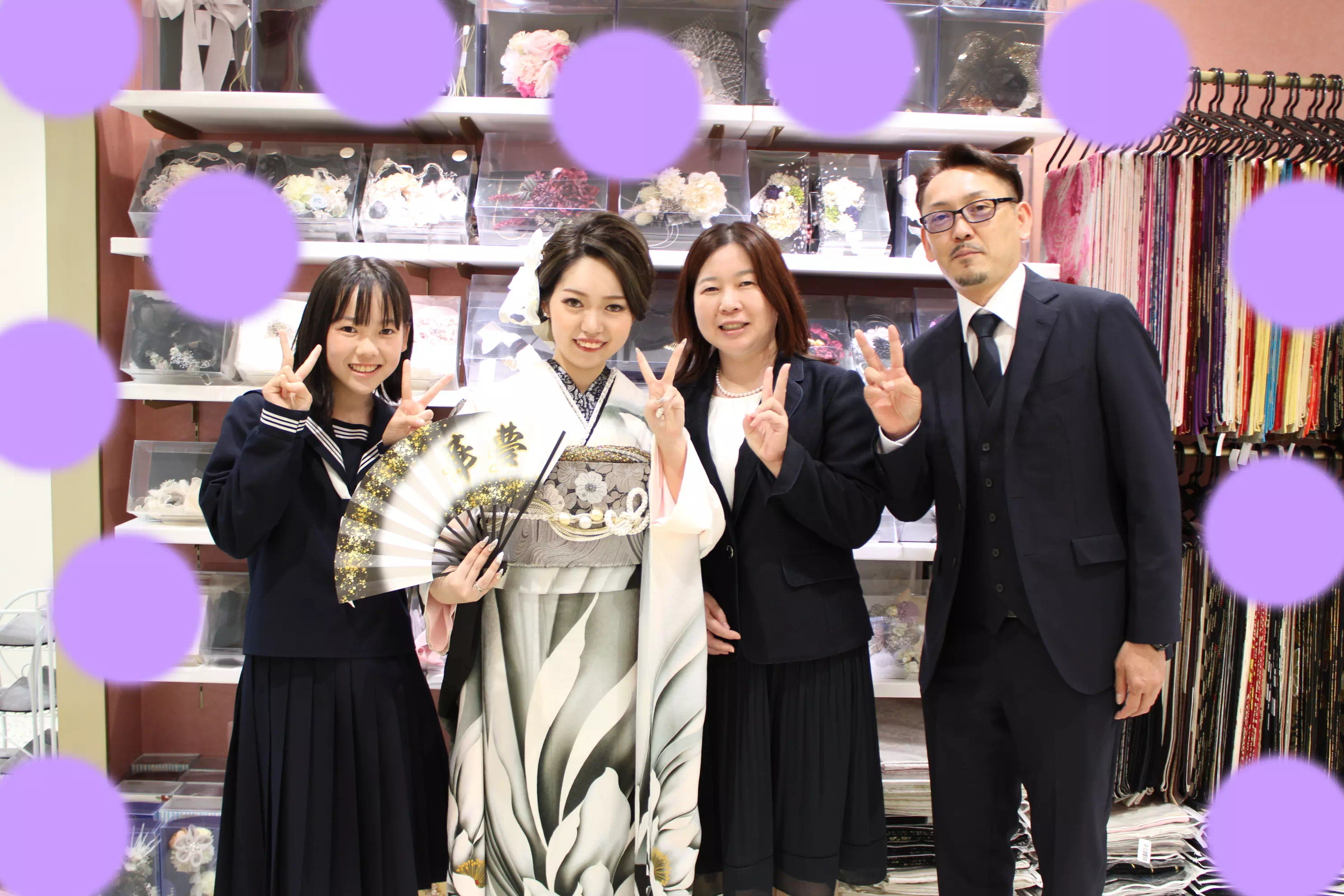 TAKAZEN姫路店　姫路市　成人式　卒業式　袴　振袖　イマドキ振袖　加古川　高砂　前撮り撮影会　前撮り　モード　カッコイイ　白