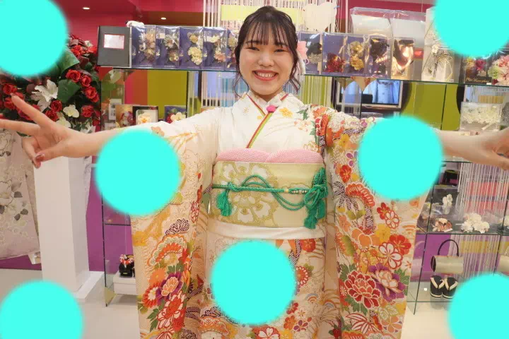 TAKAZEN神戸店　前撮り撮影会　成人式　振袖　レンタル　正統派古典　赤　白