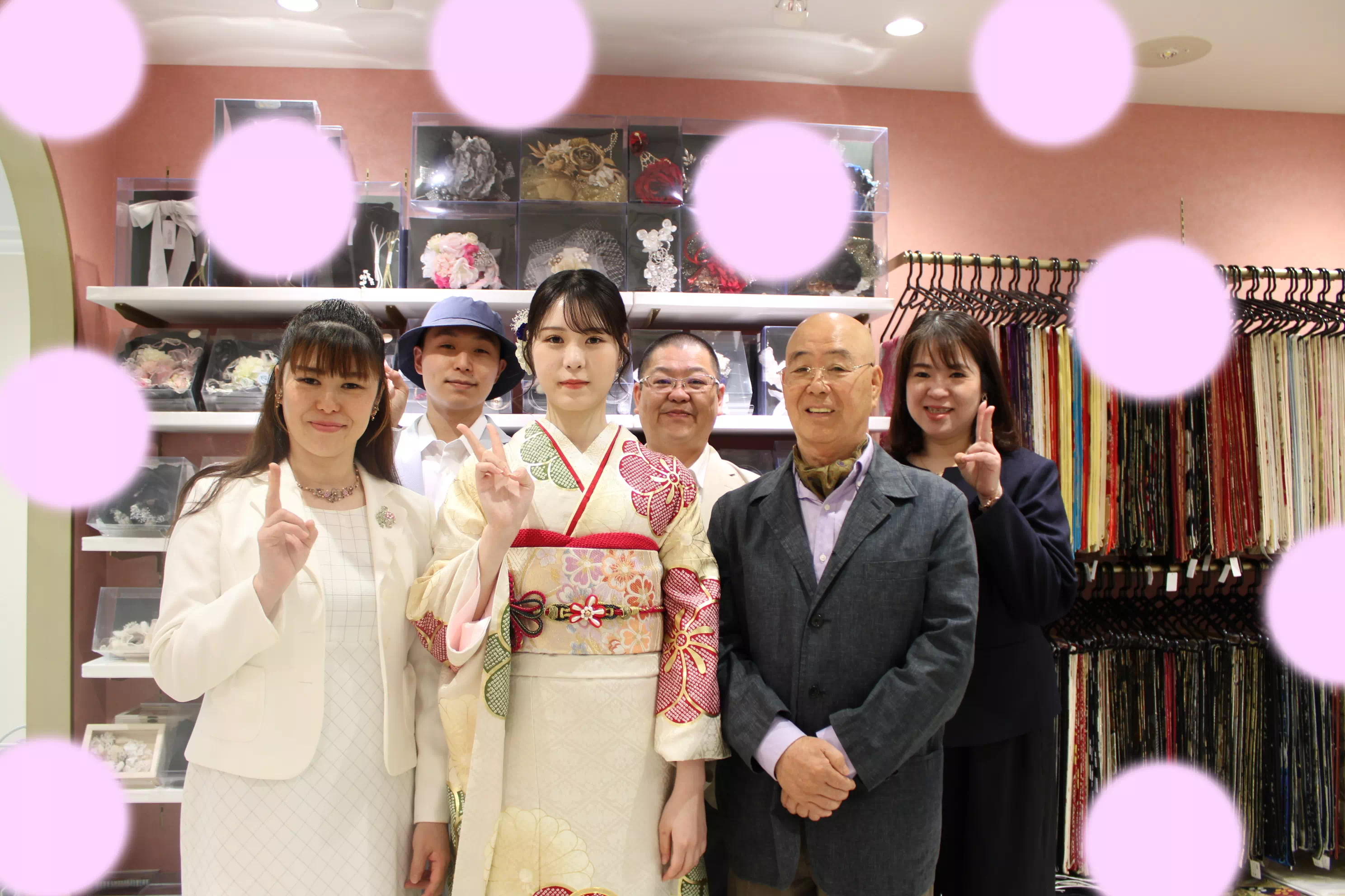 TAKAZEN姫路店　姫路市　成人式　卒業式　袴　振袖　イマドキ振袖　加古川　高砂　前撮り撮影会　前撮り　白　カワイイ