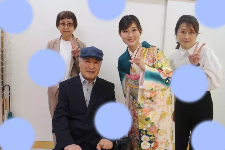 TAKAZEN神戸店　前撮り撮影会　成人式　振袖　レンタル　正統派古典　青　白