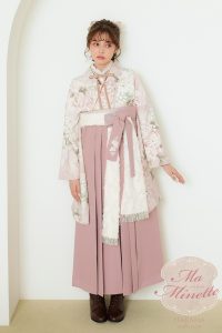 卒業式　袴　ネットレンタル　くすみ　かわいい