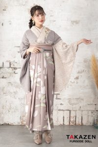 卒業式　袴　ネットレンタル　くすみ　かわいい