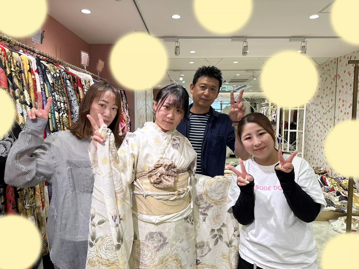 TAKAZEN姫路店　姫路市　成人式　卒業式　袴　振袖　イマドキ振袖　加古川市　高砂市　キラキラ　ヘップバーン