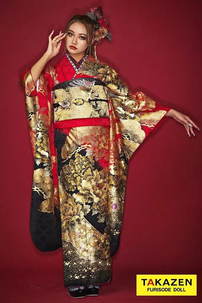 TAKAZEN姫路店　姫路市　成人式　卒業式　袴　振袖　イマドキ振袖　香音　
