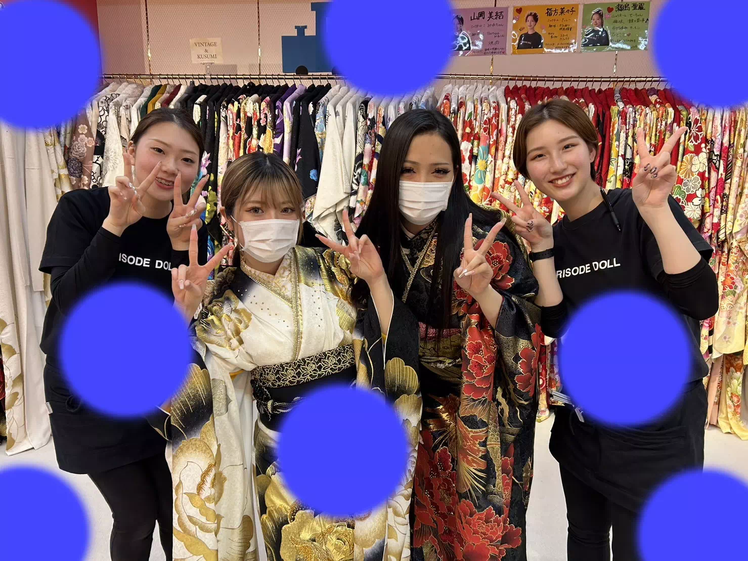 TAKAZEN神戸店 成人式 振袖 前撮り撮影会 モード キラキラ ジャパンモード 龍