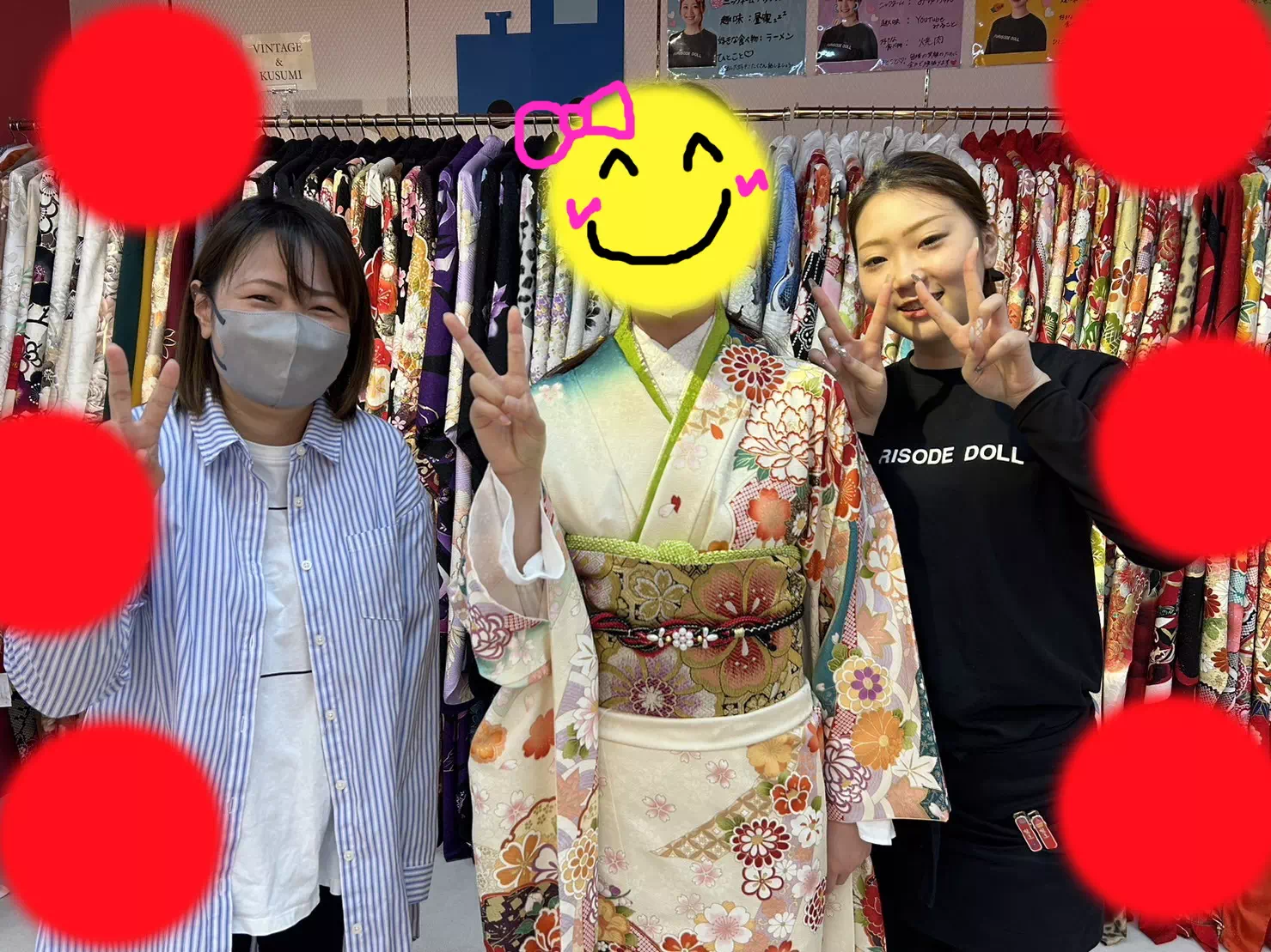 TAKAZEN神戸店　前撮り撮影会　イマドキ　カワイイ　コディネート