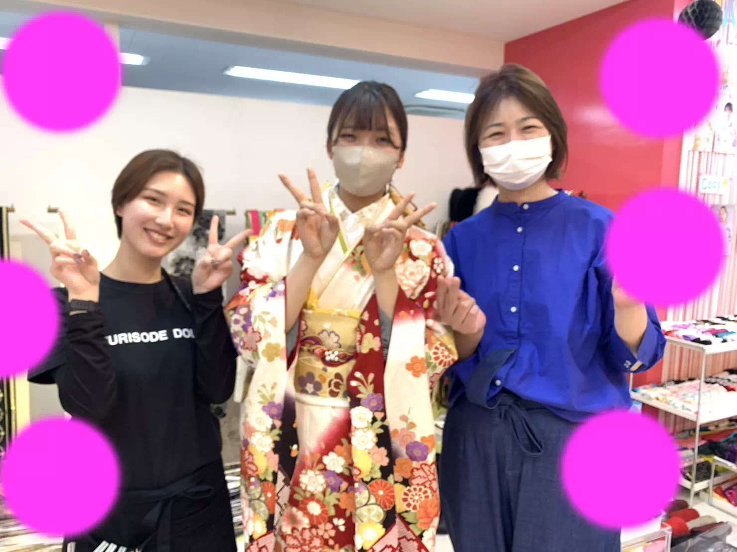 TAKAZEN神戸店　前撮り撮影会　イマドキ　カワイイ　コディネート