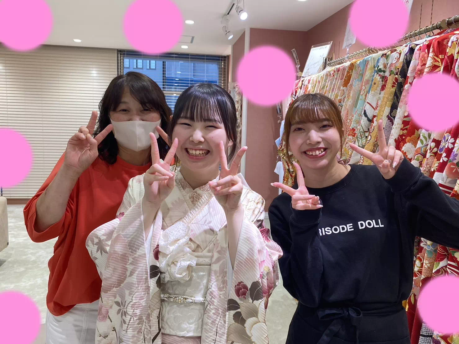 【TAKAZEN姫路店】♡27日　2026年成人　たつの市成人式のくすみガーリーの可愛いお振袖姫ちゃんのご紹介