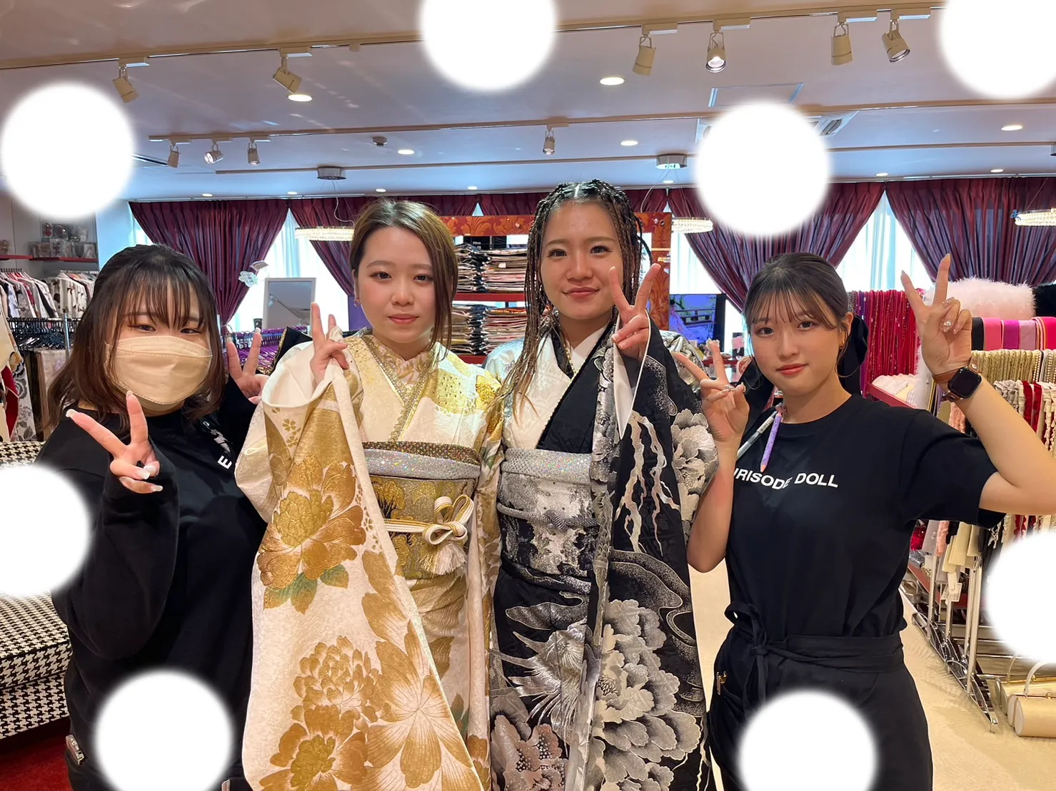 振袖写真 モード 派手 キラキラ