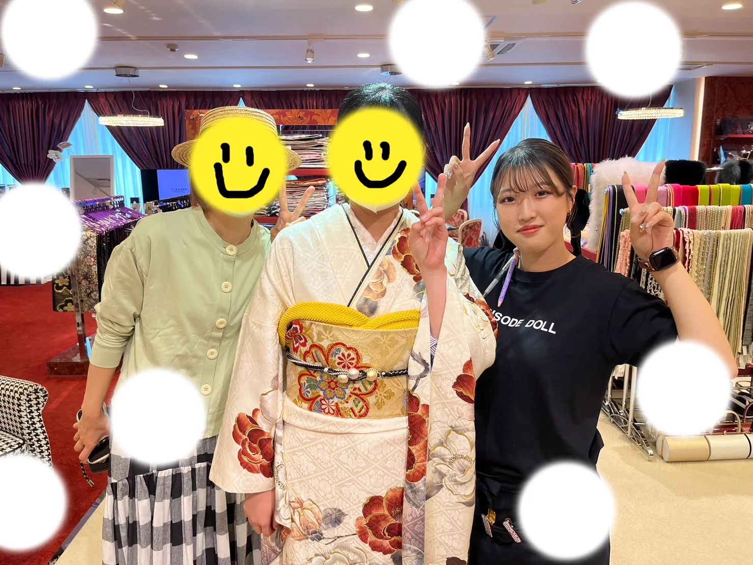 振袖レンタル くすみ 白 イマドキ