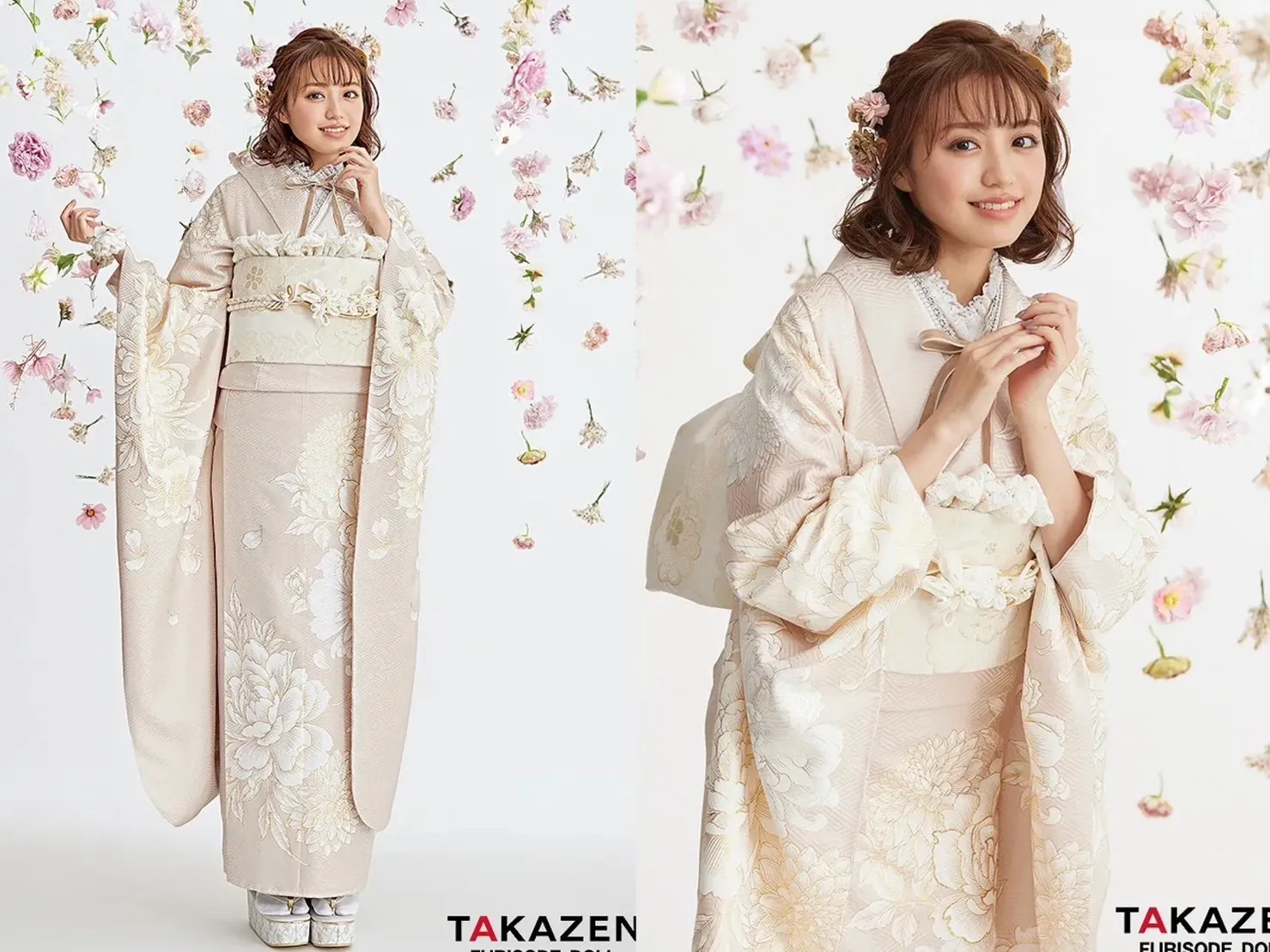 振袖　レンタル　奈良　ニュアンスカラー　くすみカラー