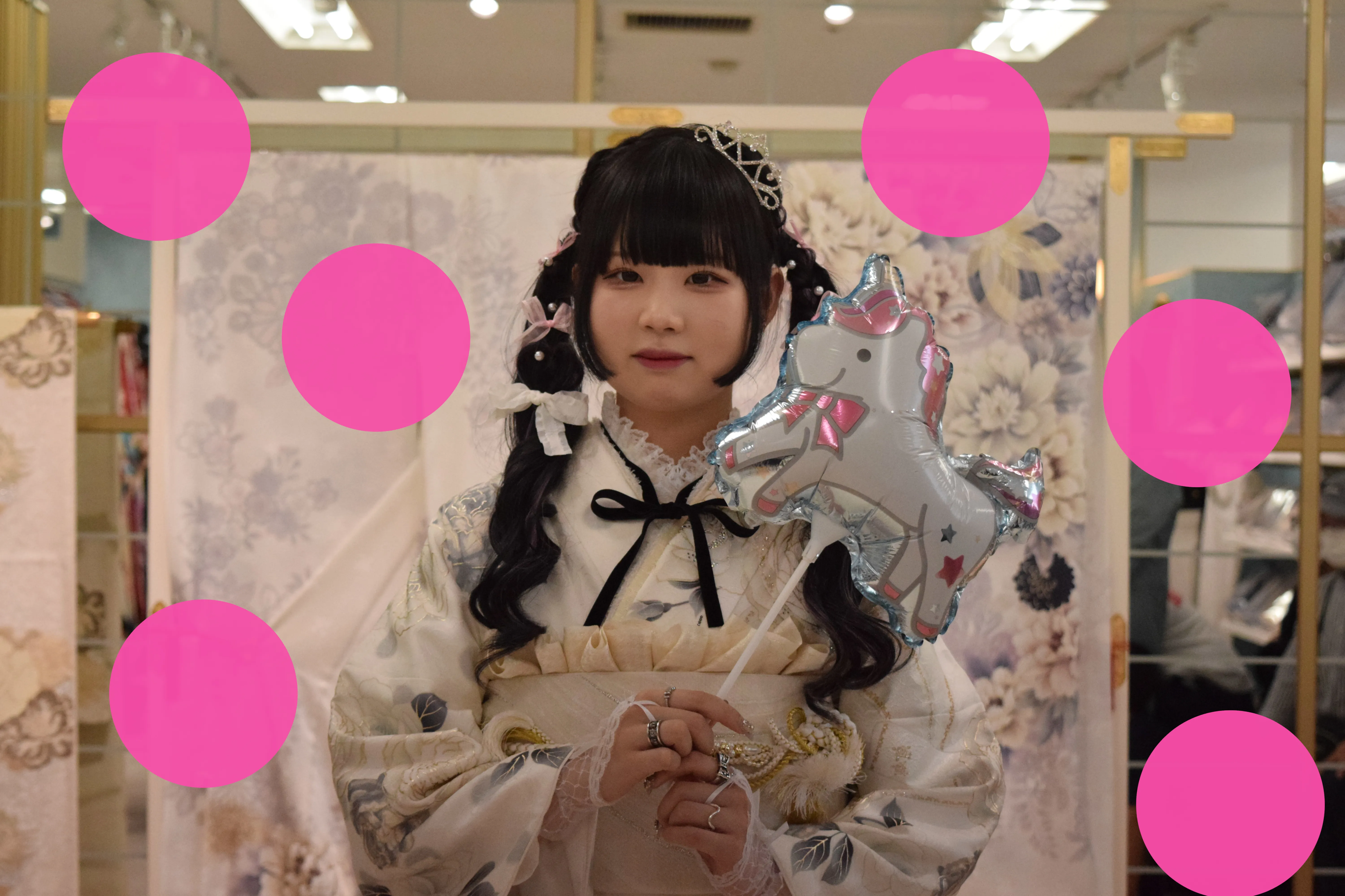 前撮り　振袖　撮影会　かわいい　きらきら