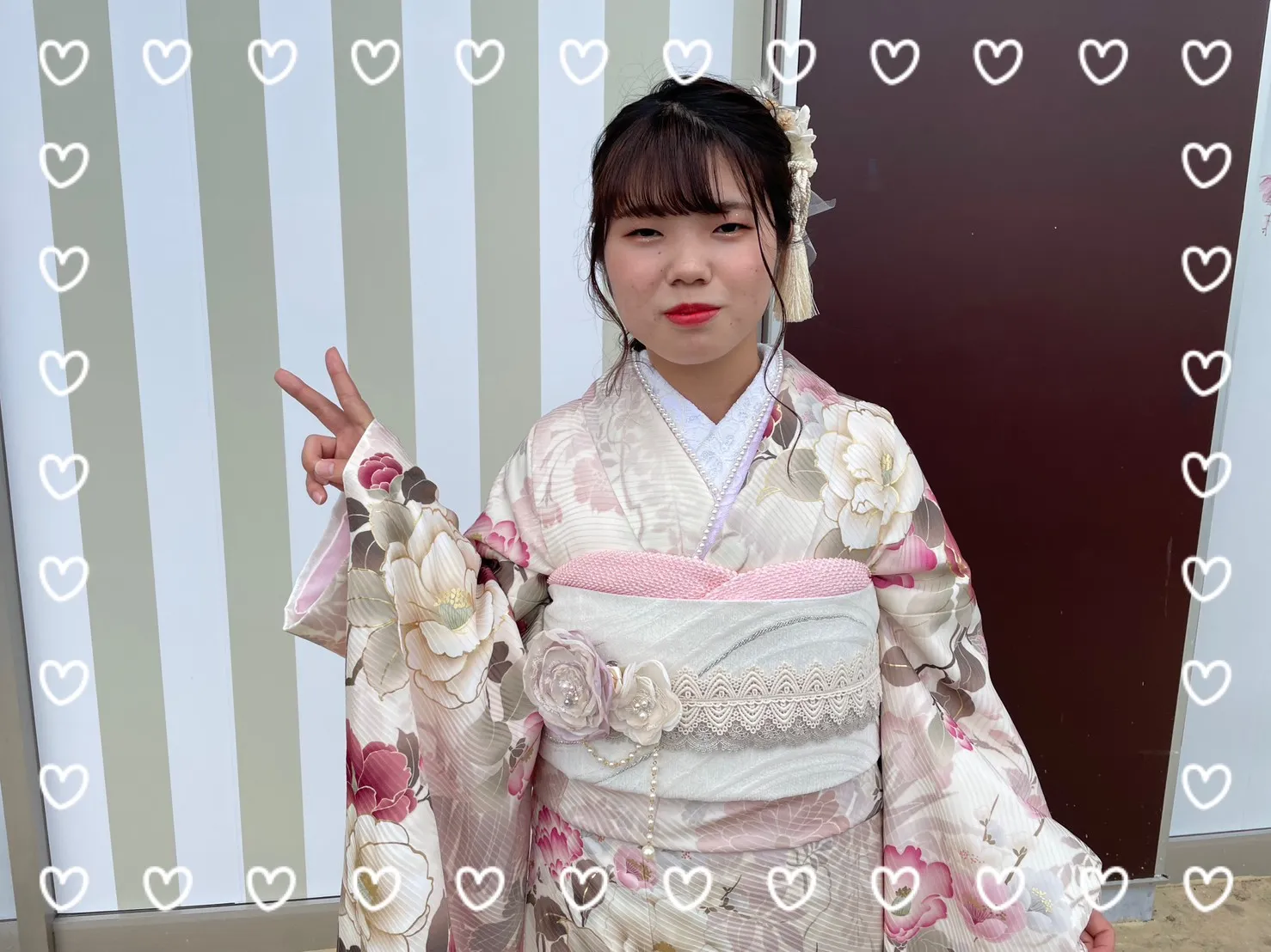 振袖レンタル　奈良　橿原　かわいい　くすみ