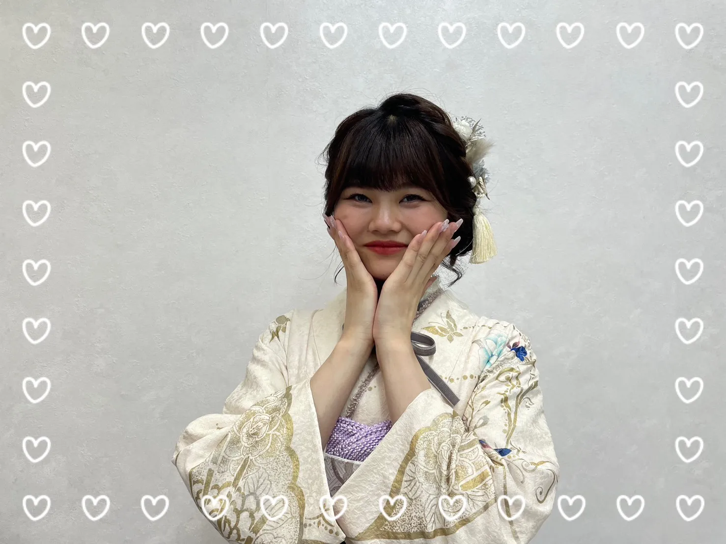 振袖レンタル　奈良　橿原　かわいい　くすみ