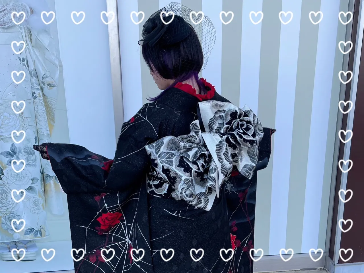振袖レンタル　奈良　橿原　かわいい　おしゃれ　個性派　かわいい　かっこいい　くすみ　イマドキ　
