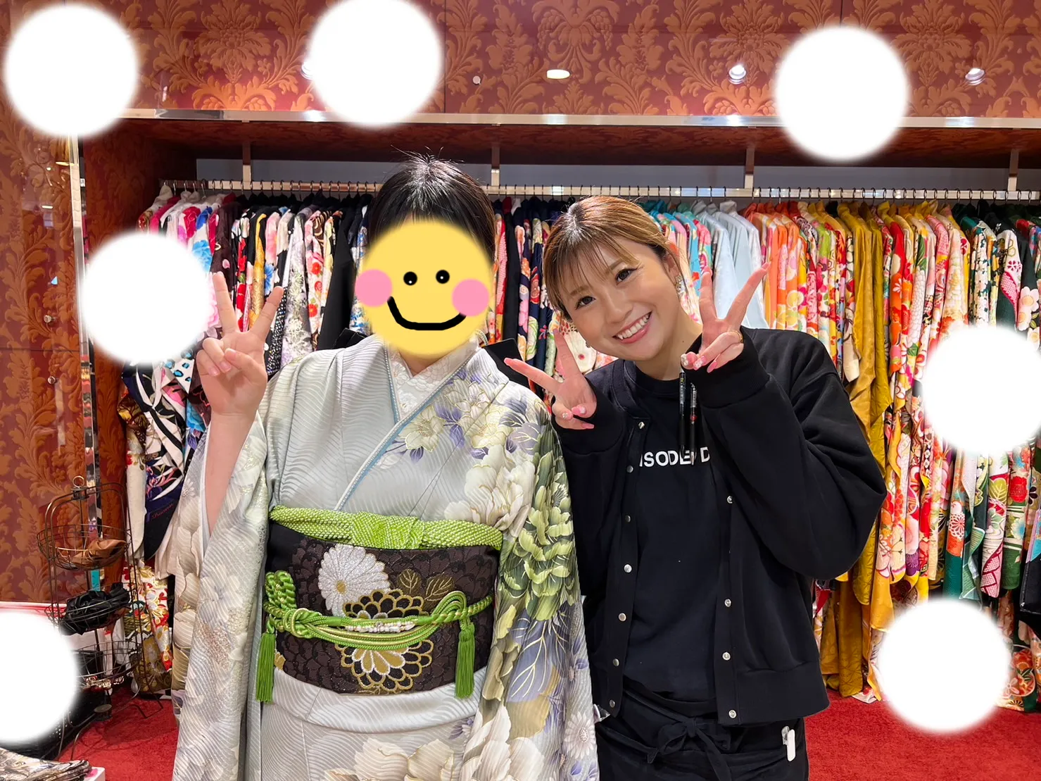 成人式　前撮り　梅田