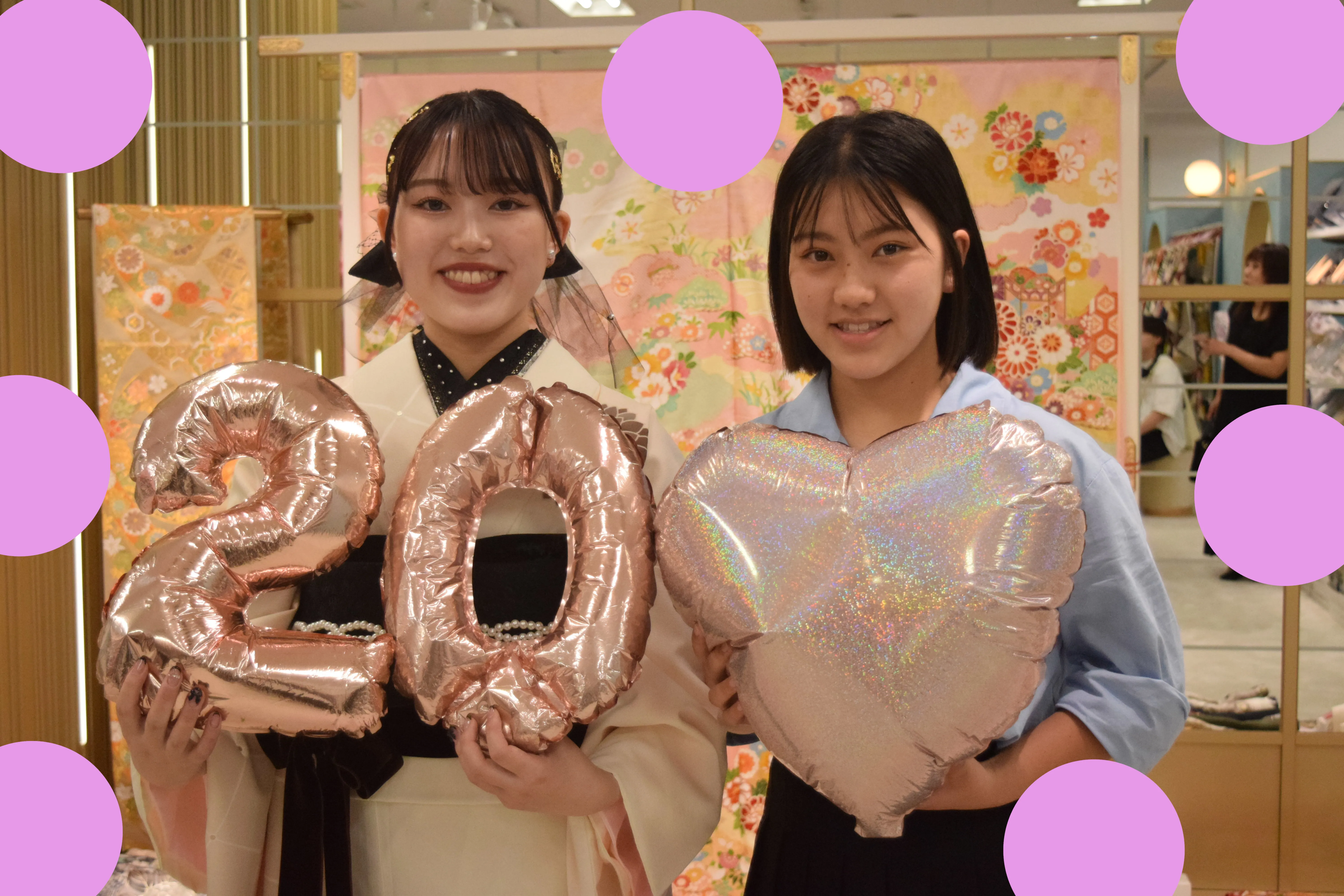 前撮り　振袖　撮影会　ヴィンテージ　心斎橋店